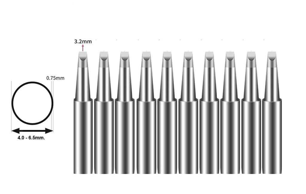 Bakon 900M-T-3.2D Lehimleme Havya Ucu